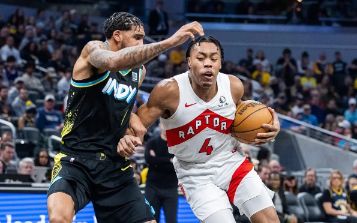 NBA-哈利伯顿仅9分马瑟琳空砍34+9 巴雷特24分 猛龙130-122力克步行者