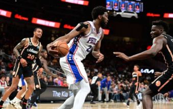 NBA-大帝空砍26+13卡佩拉18+20 特雷杨26分 76人95-104不敌老鹰