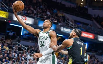 NBA-字母哥空砍54+12 哈里伯顿29+6+10 步行者126-124险胜雄鹿