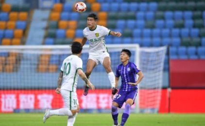 中超-国安2-1终结津门虎三连胜 梅米双响苏缘杰世界波