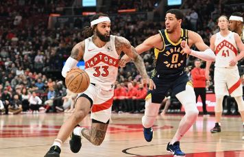 NBA-巴雷特23分哈利伯顿30分 西卡16+9 步行者140-123胜猛龙