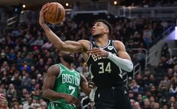 NBA-塔图姆22+6字母哥伤退 雄鹿六人得分上双104-91轻取绿军