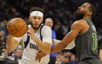 NBA-唐斯29+9爱德华兹仅9分 东契奇欧文缺阵 独行侠87-121不敌森林狼