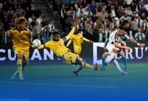 意甲-尤文2-0乌迪内斯仍第四握欧冠席位主动权 冈萨雷斯&DV9破门
