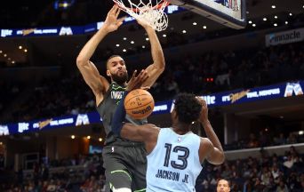 NBA-爱德华兹24分小贾伦18分 灰熊97-119不敌森林狼遭遇四连败