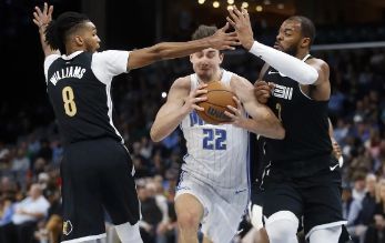 NBA-小贾伦30+8班凯罗27分 小瓦格纳18分 魔术106-107不敌残阵灰熊