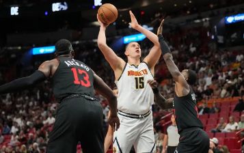 NBA-约基奇12+14小波特25分 巴特勒15分 热火88-100不敌掘金