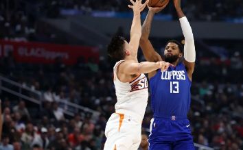 NBA-乔治23+7杜兰特21分 快船105-92胜太阳锁定季后赛席位