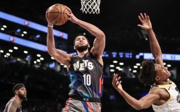 NBA-布里奇斯33分马卡13+9 西蒙斯复出准三双 篮网147-114大胜爵士