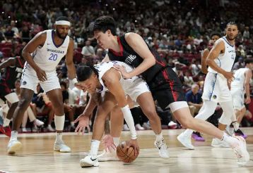 NBA夏联-杨瀚森10+5+4 吕佩尔23+9 开拓者106-73大胜勇士