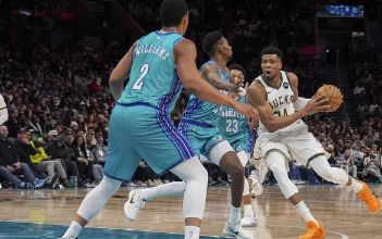 NBA-字母哥24+10利拉德17+6 雄鹿111-99力擒黄蜂拿下4连胜