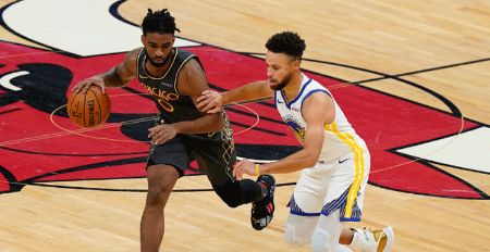 NBA-库里36+6李绝杀三分 勇士客场险胜公牛迎开门红