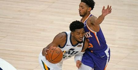 NBA-爵士6人上双以119-105击败太阳 布克16+6 克拉克森19分