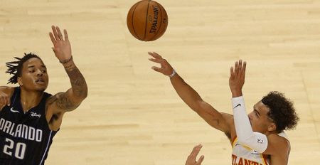 NBA-7人上双老鹰116-107魔术 特雷-杨21+7 博格丹18分 富尔茨21+5