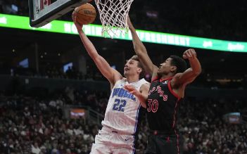 NBA-班凯罗17+9特伦特31分 瓦格纳19分 魔术113-103送猛龙6连败