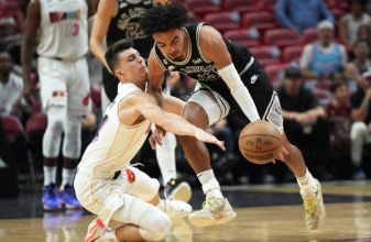 NBA-凯尔登21+6巴特勒空砍30分 热火错失绝杀主场111-115不敌马刺