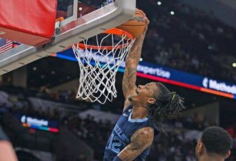 NBA-莫兰特32+5+5贝恩32分 瓦塞尔绝杀未果马刺122-124憾负灰熊