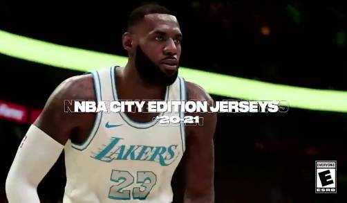 酷啊！2K版NBA新赛季各队城市版球衣宣传片