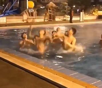 男人快乐系列：约上兄弟去打水上篮球吧