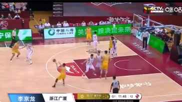 太子真准！李京龙9记三分射下生涯新高29分集锦