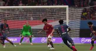 这都行？范迪克在FIFA21里防守能力也太强了吧