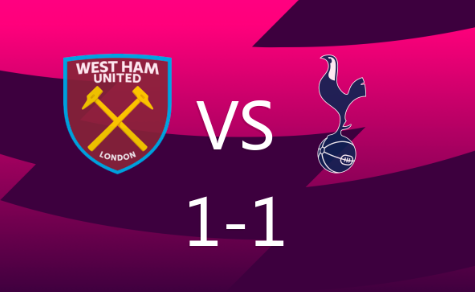 英超-热刺1-1西汉姆联 奥多贝尔首球，帕奎塔疑似染黄落泪